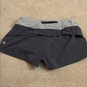 Gray Speed Up shorts